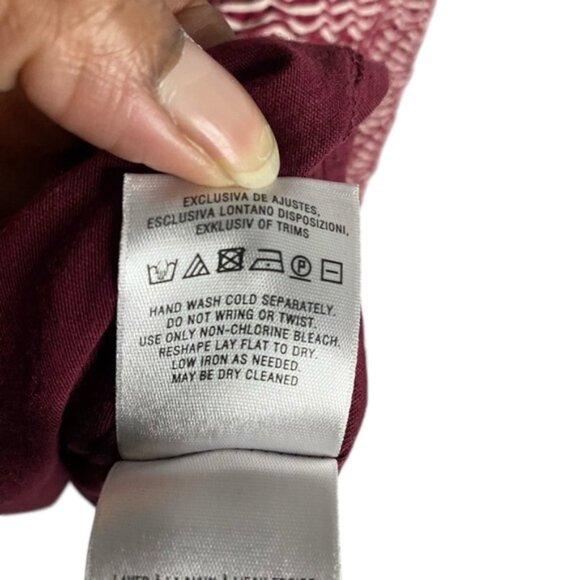 Anthropologie x Maeve Women's Red Dora Shift Dress - Picture 7 of 9